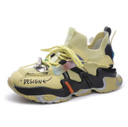 Women Flat Platform Shoes Breathable Comfortable Lightweight Casual Ladies Sneakers